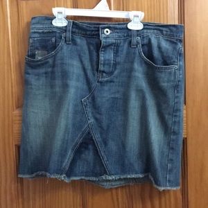 Ralph Lauren Jean Skirt Sz 8